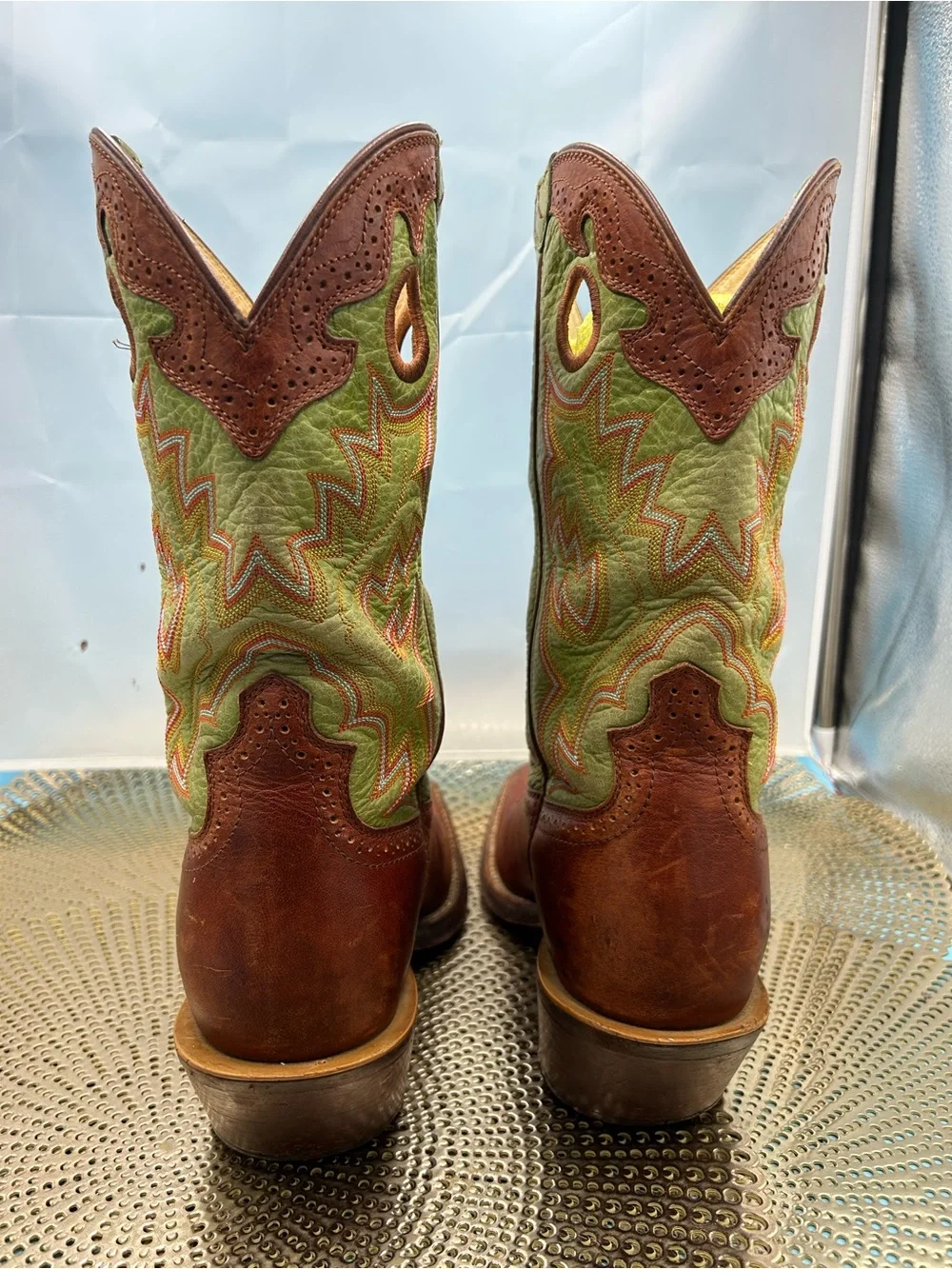 Twisted X men 11 flame stitch cowboy boots